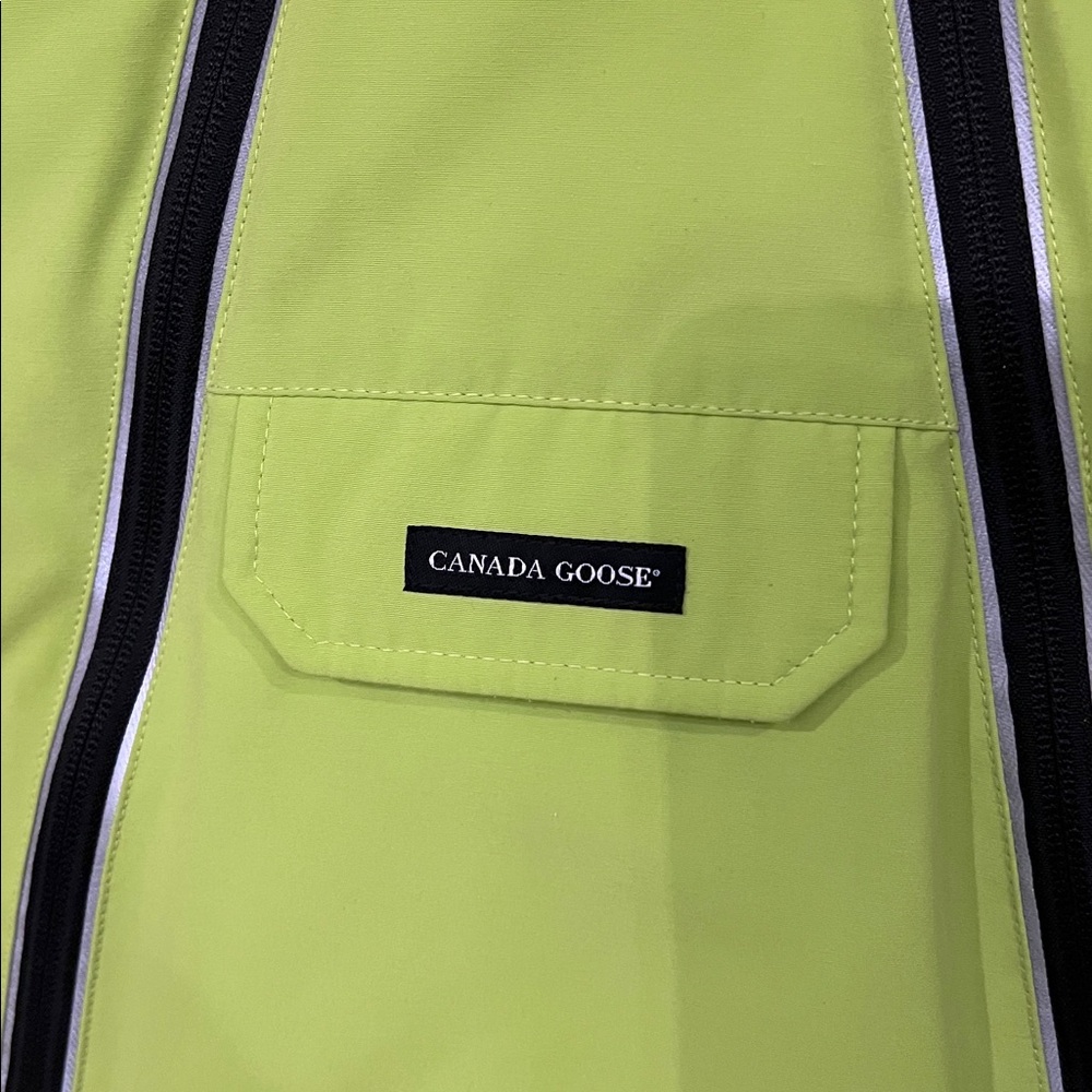 Canada Goose Lime Green baby bunting bad Snowsuit - Picture 2 of 8